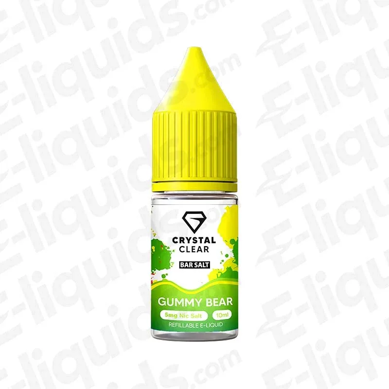 Crystal Clear Gummy Bear Nic Salt - Image 2