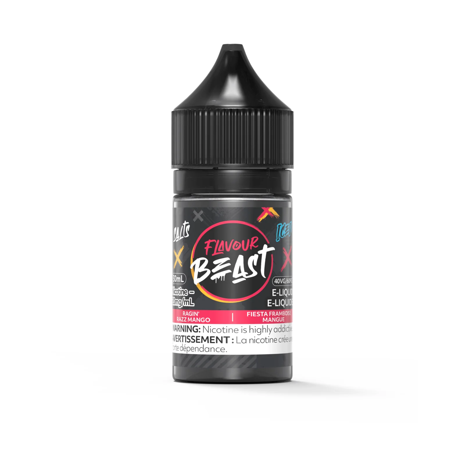 Flavour Beast Ragin’ Razz Mango Iced