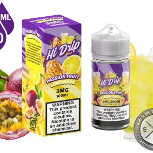Passion Fruit Lemonade By Hi Drip E-Liquids 100ml