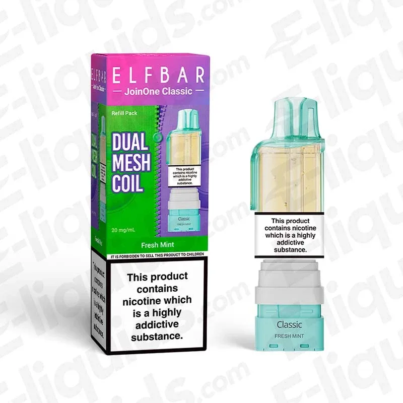 ELF BAR JoinOne15 Classic Fresh Mint Prefilled Pods