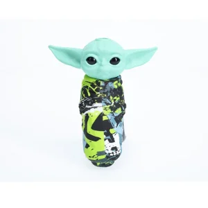 Non branded (Hand Pipe)(5-Pack) SHP13 Baby Yoda Design Silicone Hand Pipe (SAS)