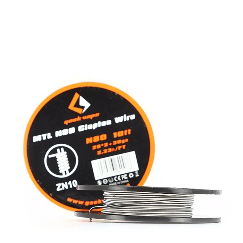 GeekVape MTL Clapton Wire N80/SS316L/KA1 10ft - Image 2