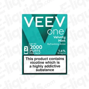 VEEV One Velvety Mint Prefilled Pod (2-Pack)