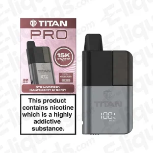 Titan Pro Strawberry Raspberry Cherry Prefilled Pod Kit