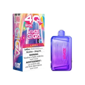 Kraze Giga 150K - S. Neon G Disposable Vape