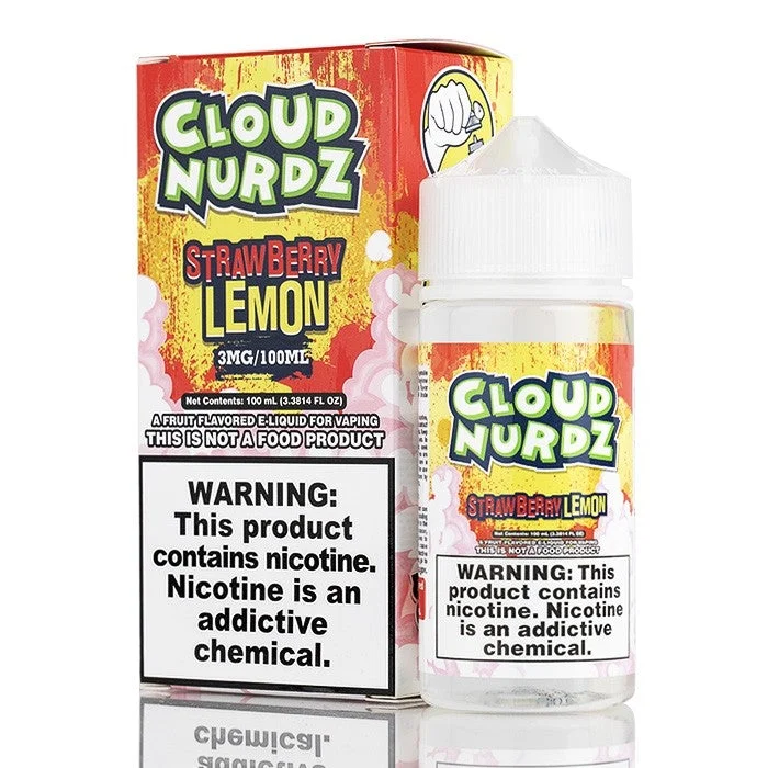 Strawberry Lemon by Cloud Nurdz E-Liquid - 100mL