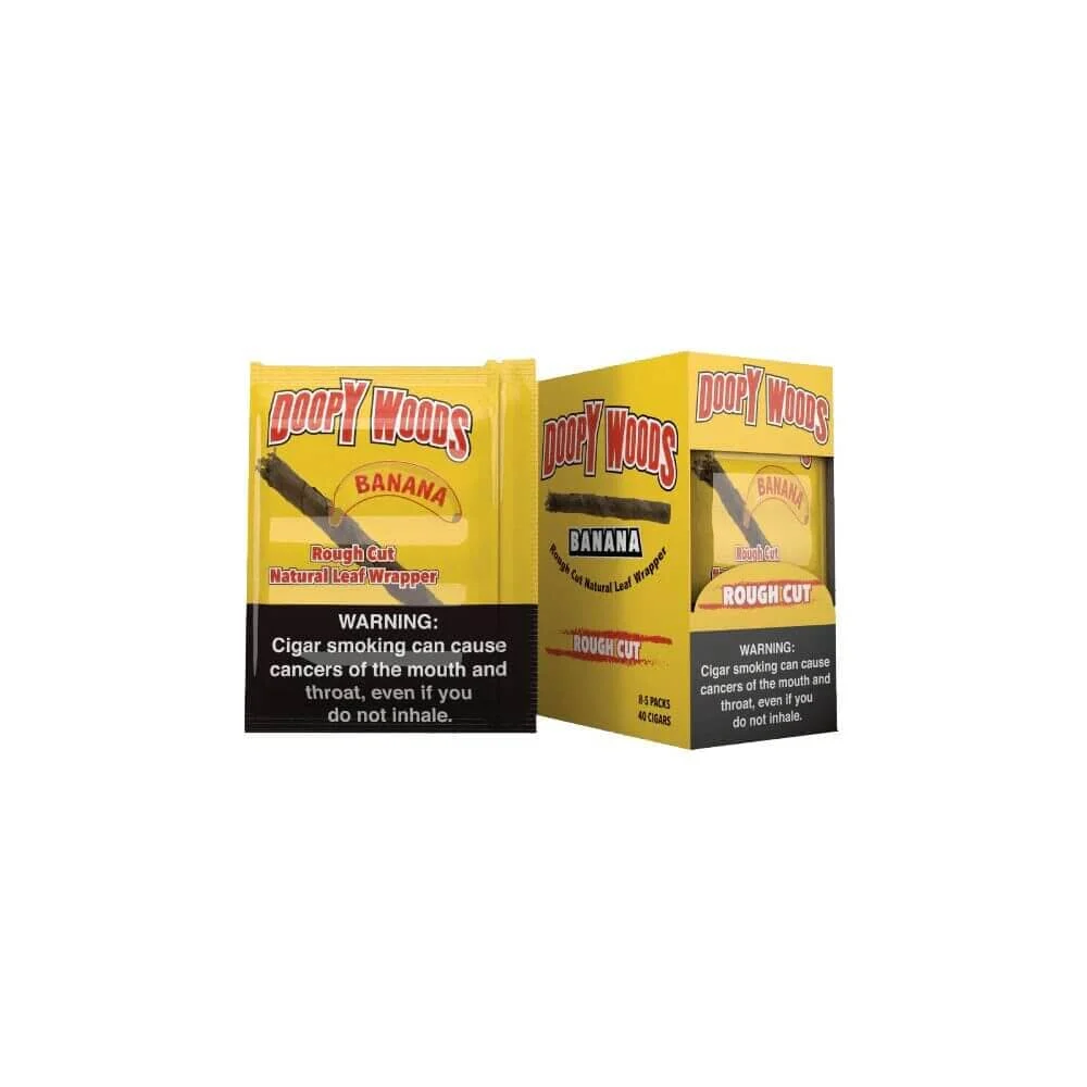 Doopy Woods Rough Cut Cigars 5-Pack (8pc Display Box)