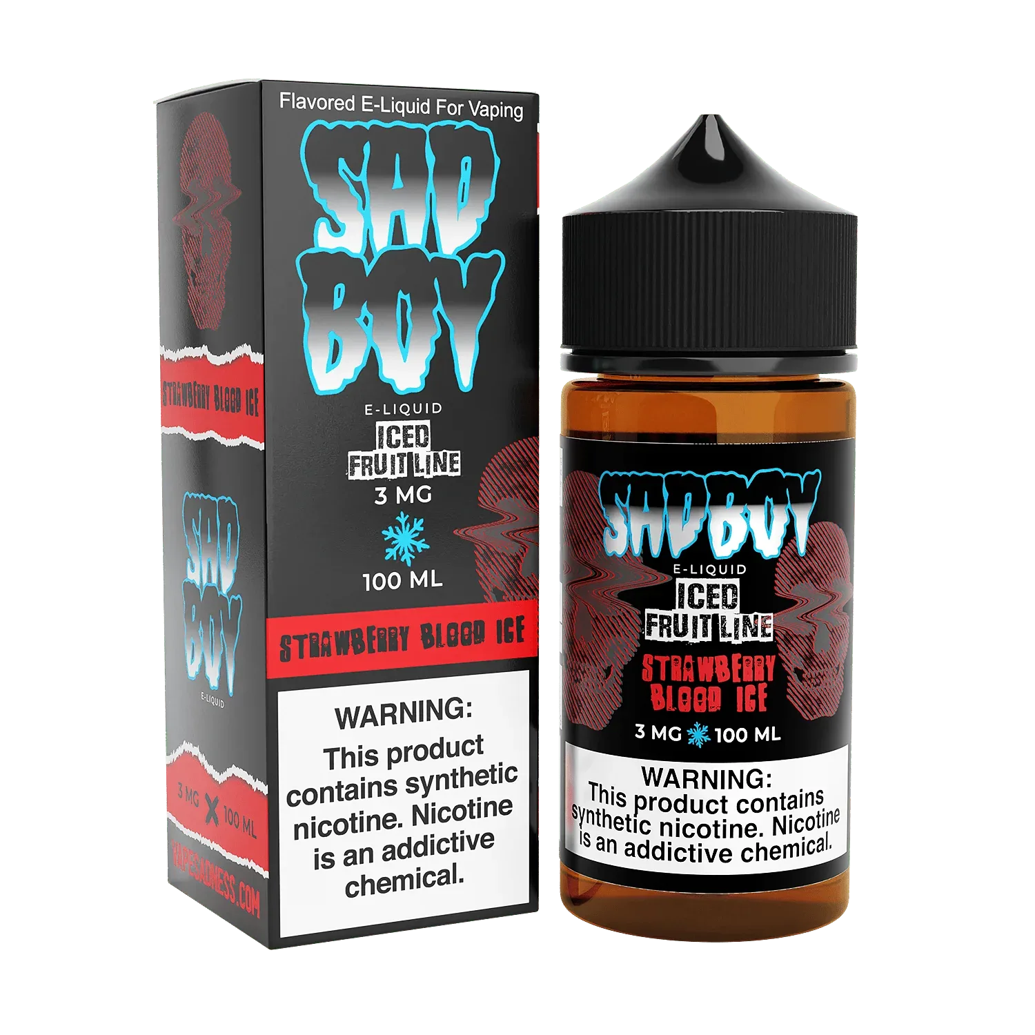 Strawberry Blood ICE - Sadboy - 100mL