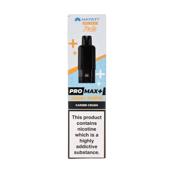 Caribb Crush Pro Max Plus Prefilled Pod + Refill by Hayati