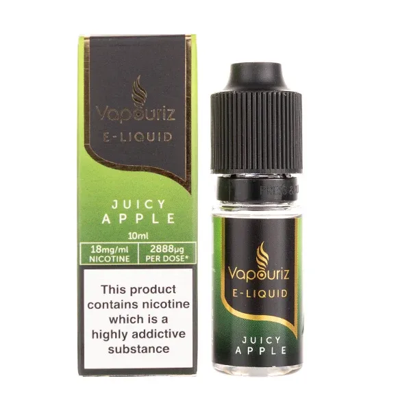 Juicy Apple E-Liquid by Vapouriz Premium