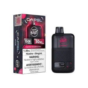 Flavour Beast x CAPSL 150K – Supreme Strawberry Kiwi Iced