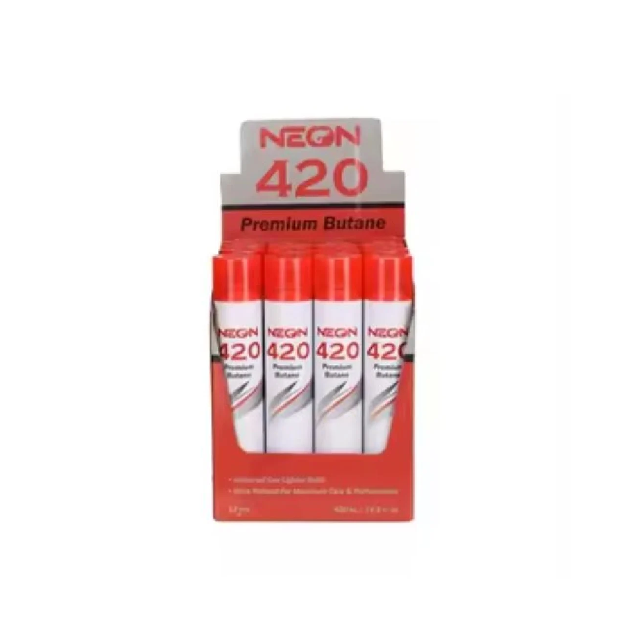 Neon 420 Premium Butane (12ct Display)
