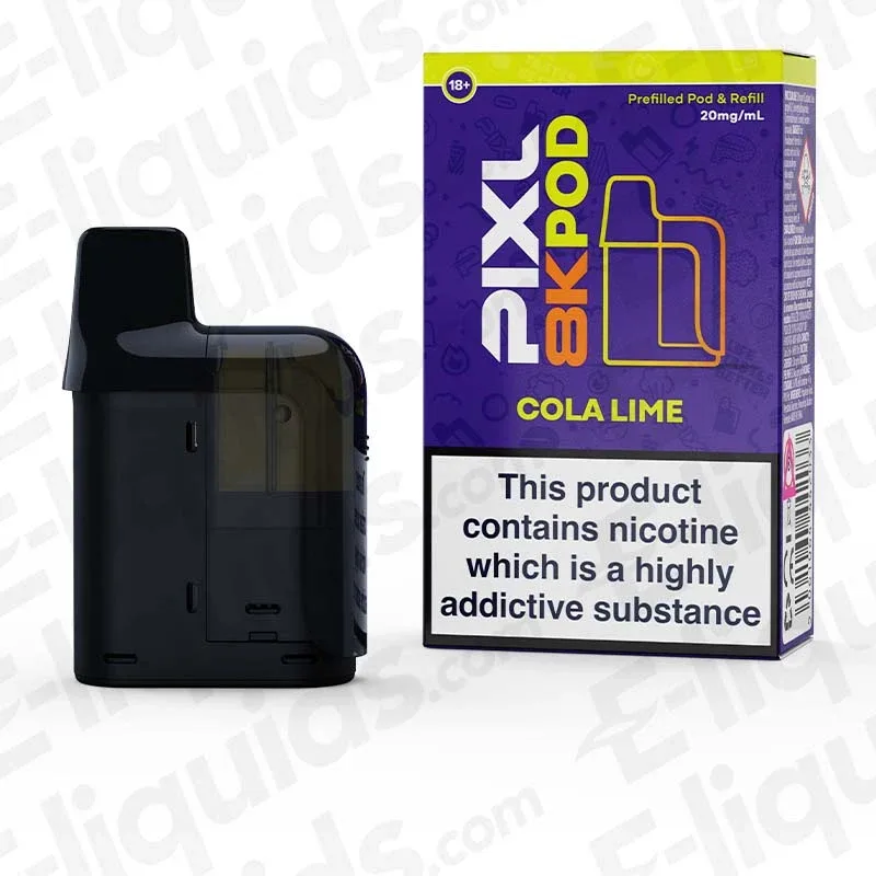 PIXL 8000 Cola Lime Prefilled Pod