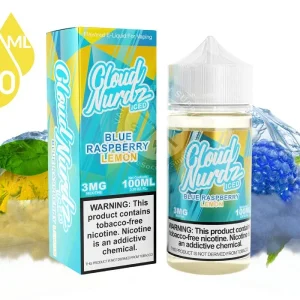 Blue Raspberry Lemon ICED CLOUD NURDZ 100ml