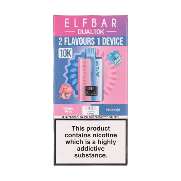 Elf Bar Dual 10k Prefilled Pod Vape Kit - Image 2