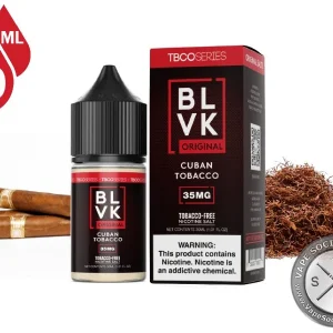 Cuban Tobacco BLVK ORIGINAL SALT 30ml