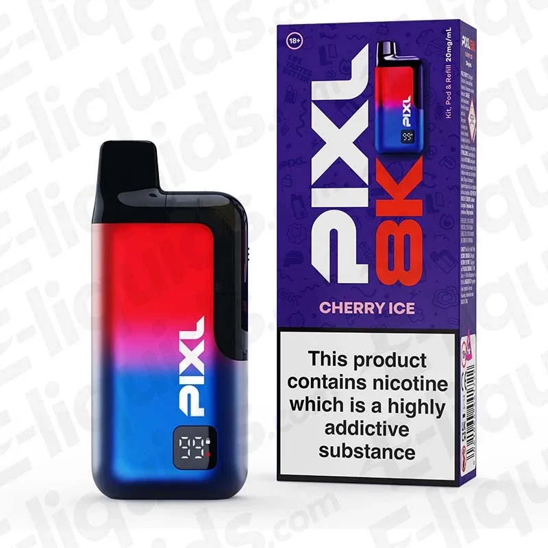 PIXL 8000 Cherry Ice Prefilled Pod Kit - Image 2