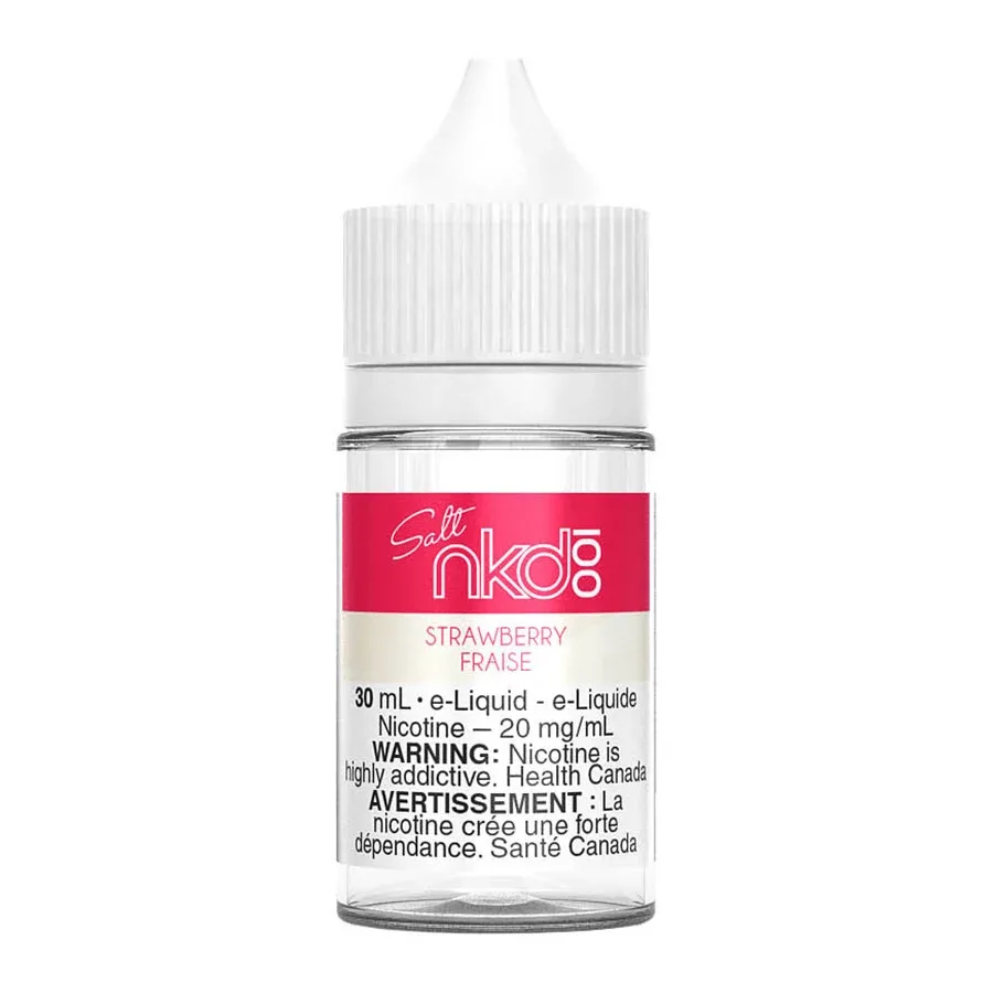 Naked100 Salt Nic E-Liquid - Strawberry 30ml