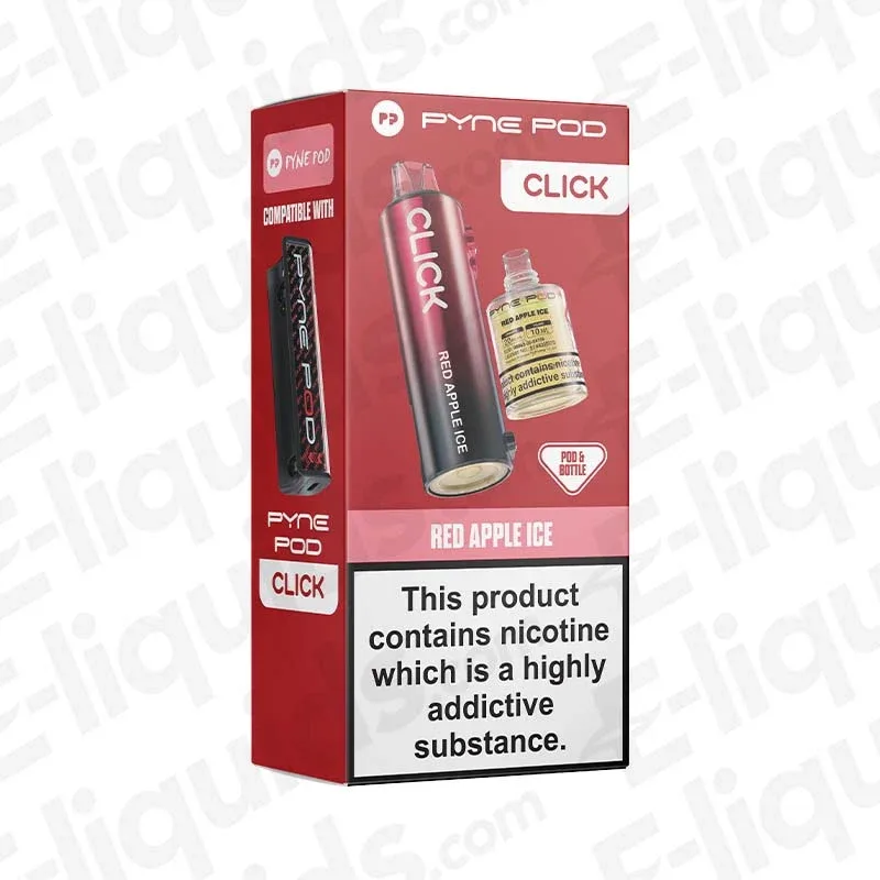Pyne Pod Click 50K Red Apple Ice Prefilled Pod