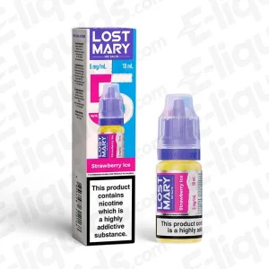 Lost Mary Nic Salt Strawberry Ice Vape Juice