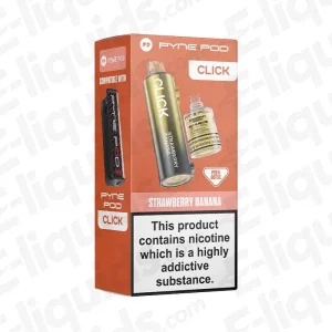 Pyne Pod Click 50K Strawberry Banana Prefilled Pod