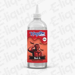 Kingston Red A 70/30 500ml Shortfill Vape Juice