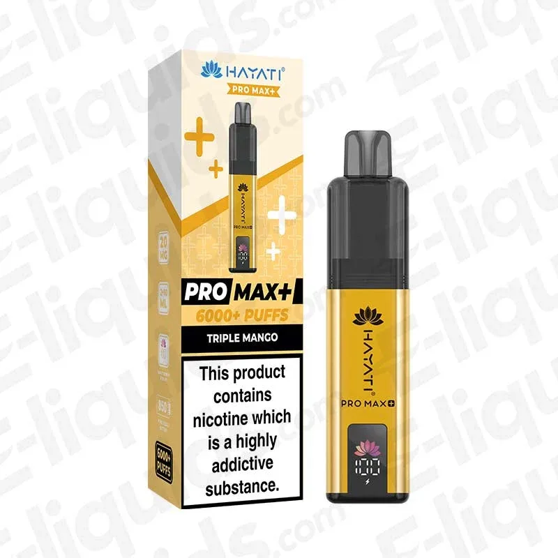 Hayati Pro Max 6K Triple Mango Prefilled Pod Kit