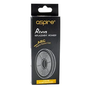 Aspire Revvo, Radial Replacement Coils, 0.16, 3 Pack