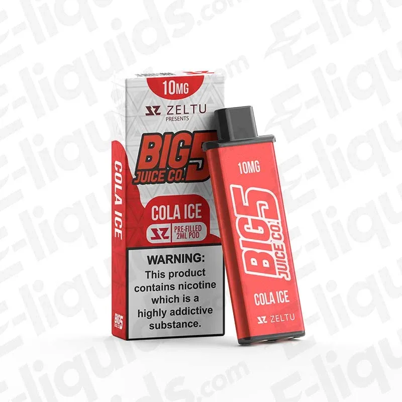 Zeltu X3 BIG 5 Cola Ice Prefilled Pod