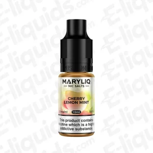 Cherry Lemon Mint Nic Salt Vape Juice by Maryliq