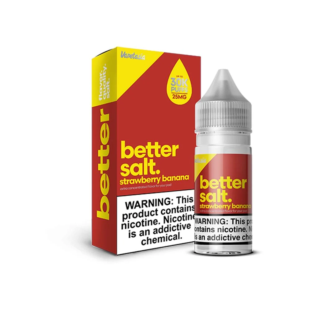 Strawberry Banana Better Salt Vapetasia Salt 30mL