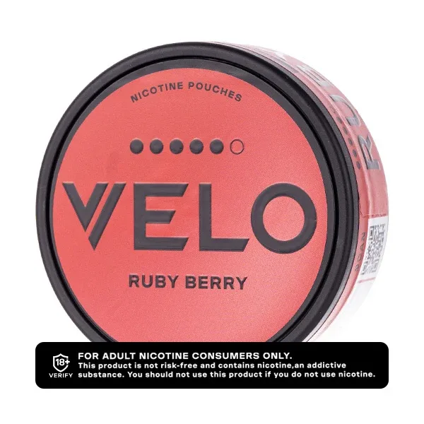 Ruby Berry Nicotine Pouches by VELO - Image 2