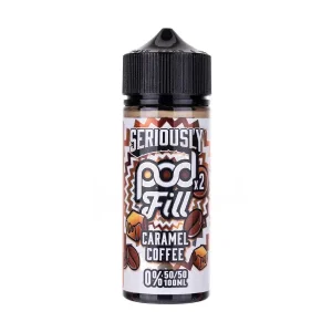 Caramel Coffee 100ml (50/50) Shortfill by Seriously Pod Fill 2