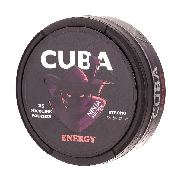 Energy Nicotine Pouches by Cuba Ninja