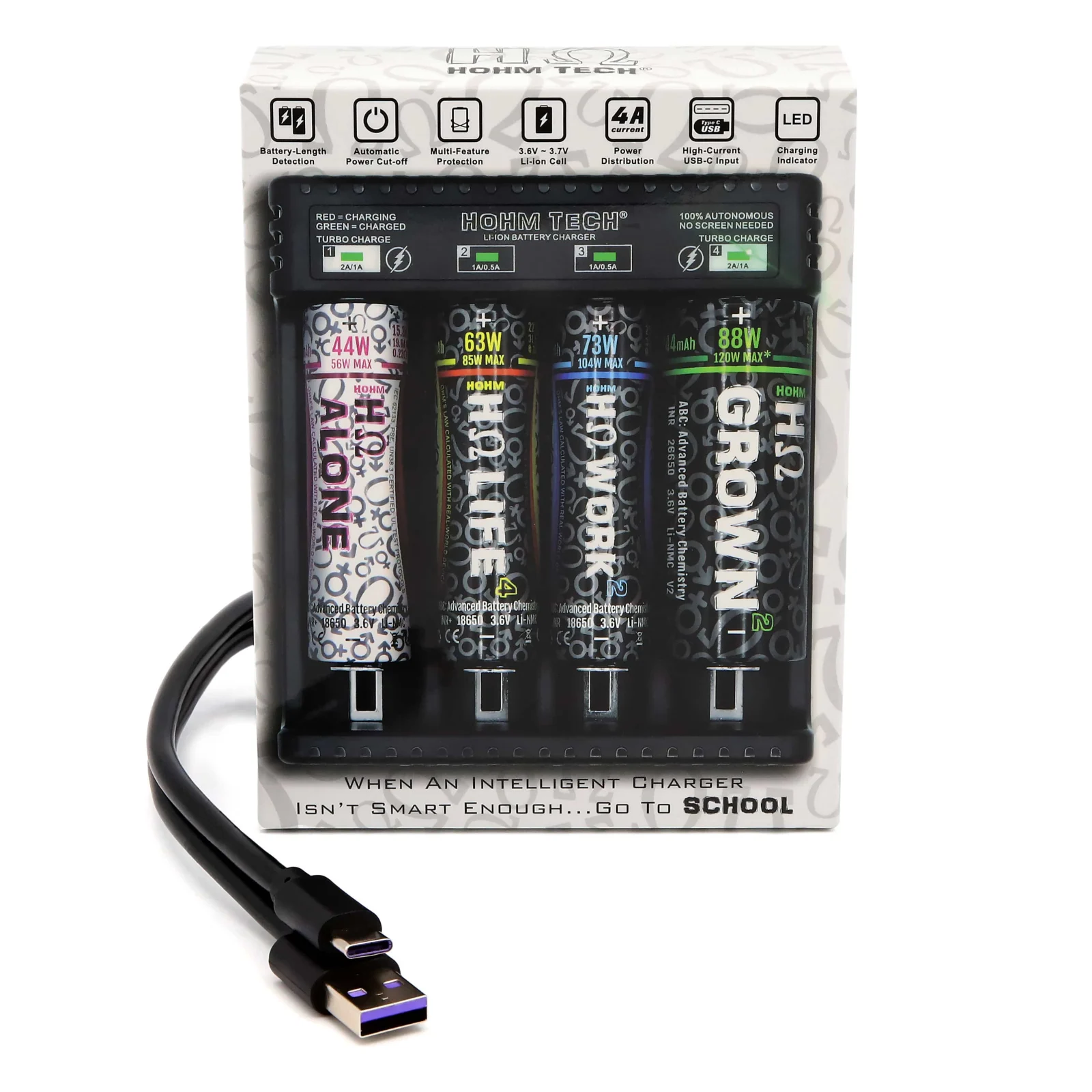 HOHM SCHOOL 4A 4 Bay Battery Charger - Image 2