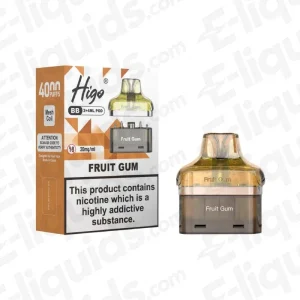 Higo BB 4000 Fruit Gum Prefilled Pod