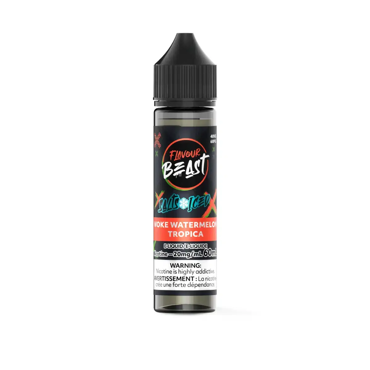 Flavour Beast Woke Watermelon Tropica Iced