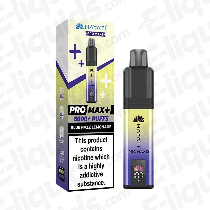 Hayati Pro Max 6K Blueberry Cherry Cranberry Prefilled Pod Kit