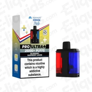 Hayati Pro Ultra+ 25K Blueberry Raspberry Lemon Prefilled Pods