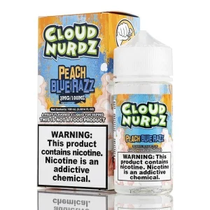 Peach Blue Razz by Cloud Nurdz E-Liquid - 100mL