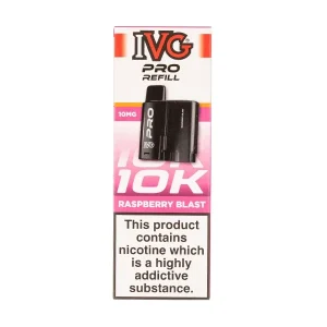 Raspberry Blast Pro 12 Prefilled Pod + Refill by IVG