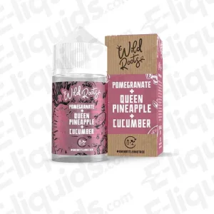 Wild Roots Pomegranate 100ml Shortfill Vape Juice