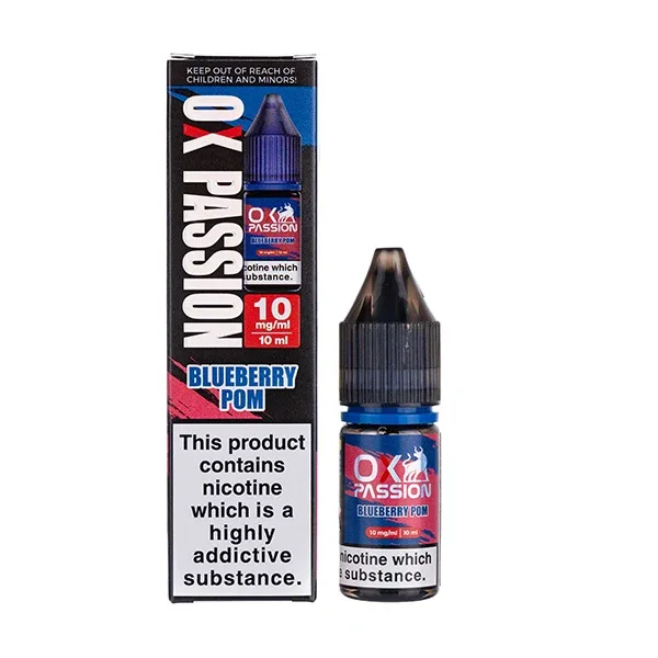 Blueberry Pom Nic Salt E-Liquid by Oxva Ox Passion
