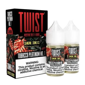 Tobacco Platinum No. 1 | Twist Salts | x2-30mL