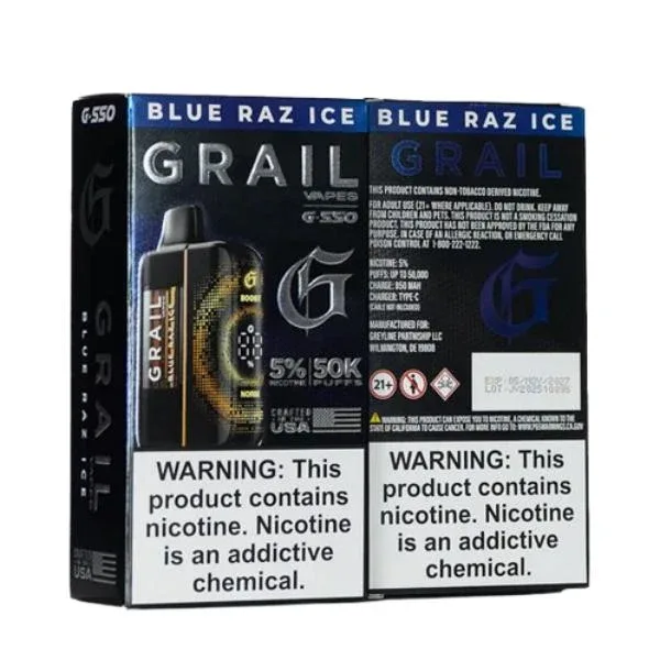 Grail Vapes G550 50K Disposable Vape - Image 2