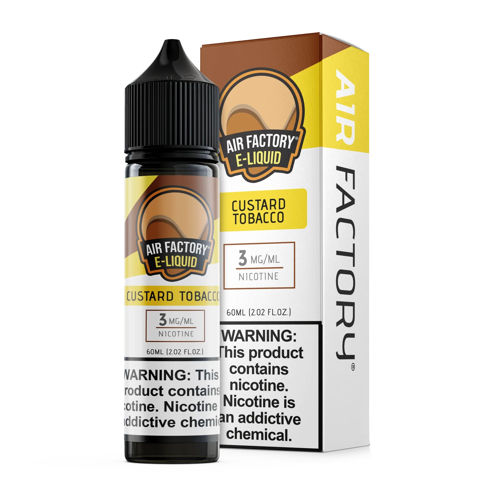 Custard Tobacco - Air Factory E-Liquids - 60mL