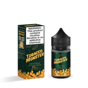 Menthol by Tobacco Monster Salt Series E-Liquid 30mL (Salt Nic)