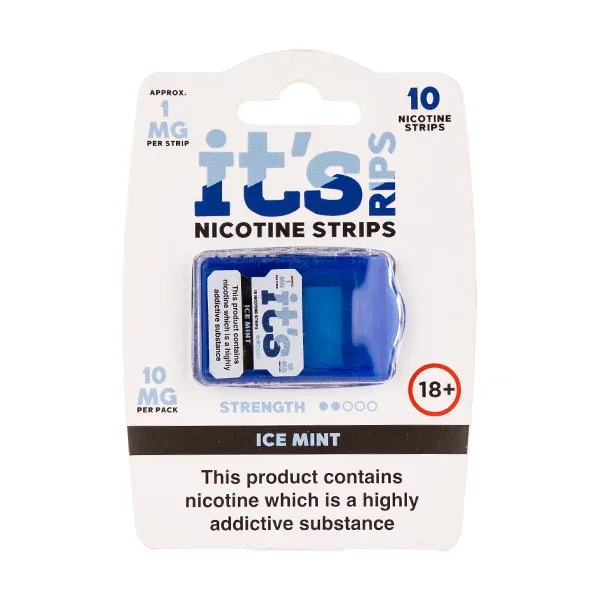 RIPS Ice Mint Nicotine Strips by It's - Image 2