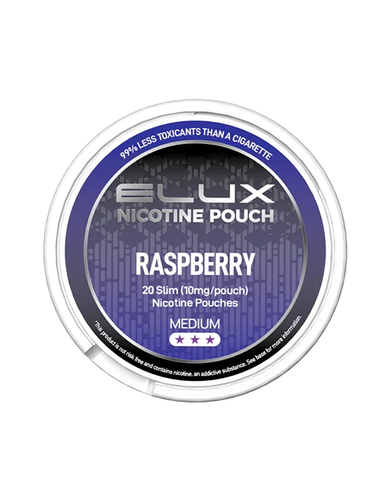 Elux Raspberry Nic Pouches - Image 2