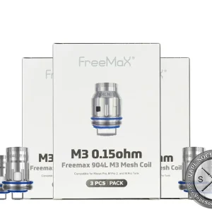 FreeMaX Maxus Pro 904L M Coils (Pack of 3)